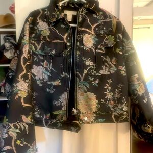 H&M premium line moto jacket